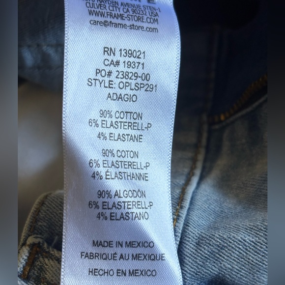 FRAME Light Blue Women's Flare Jeans - Picture 9 of 11